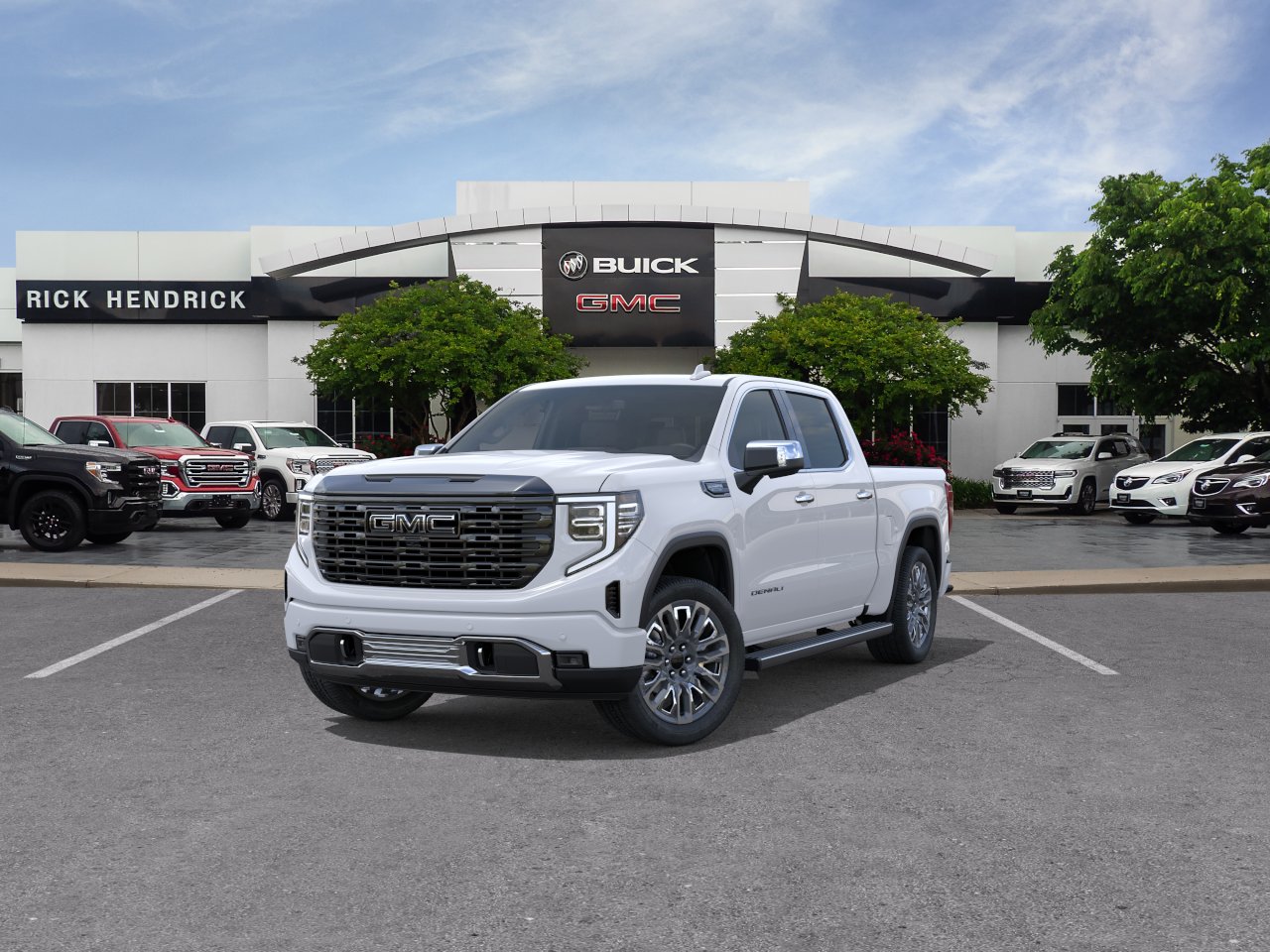 New 2026 Glacier White Tricoat GMC Denali Ultimate image 33