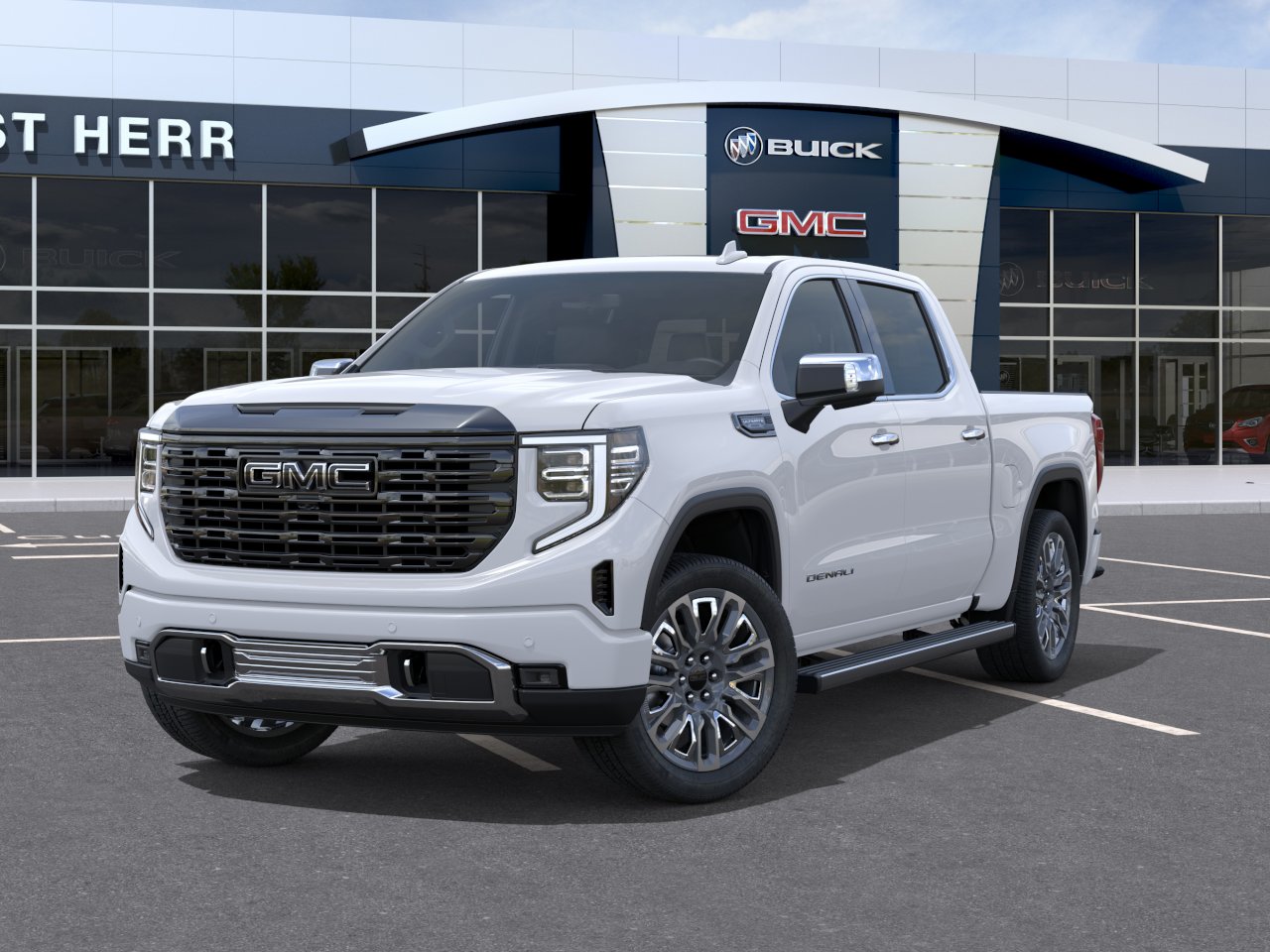 New 2026 Glacier White Tricoat GMC Denali Ultimate image 6