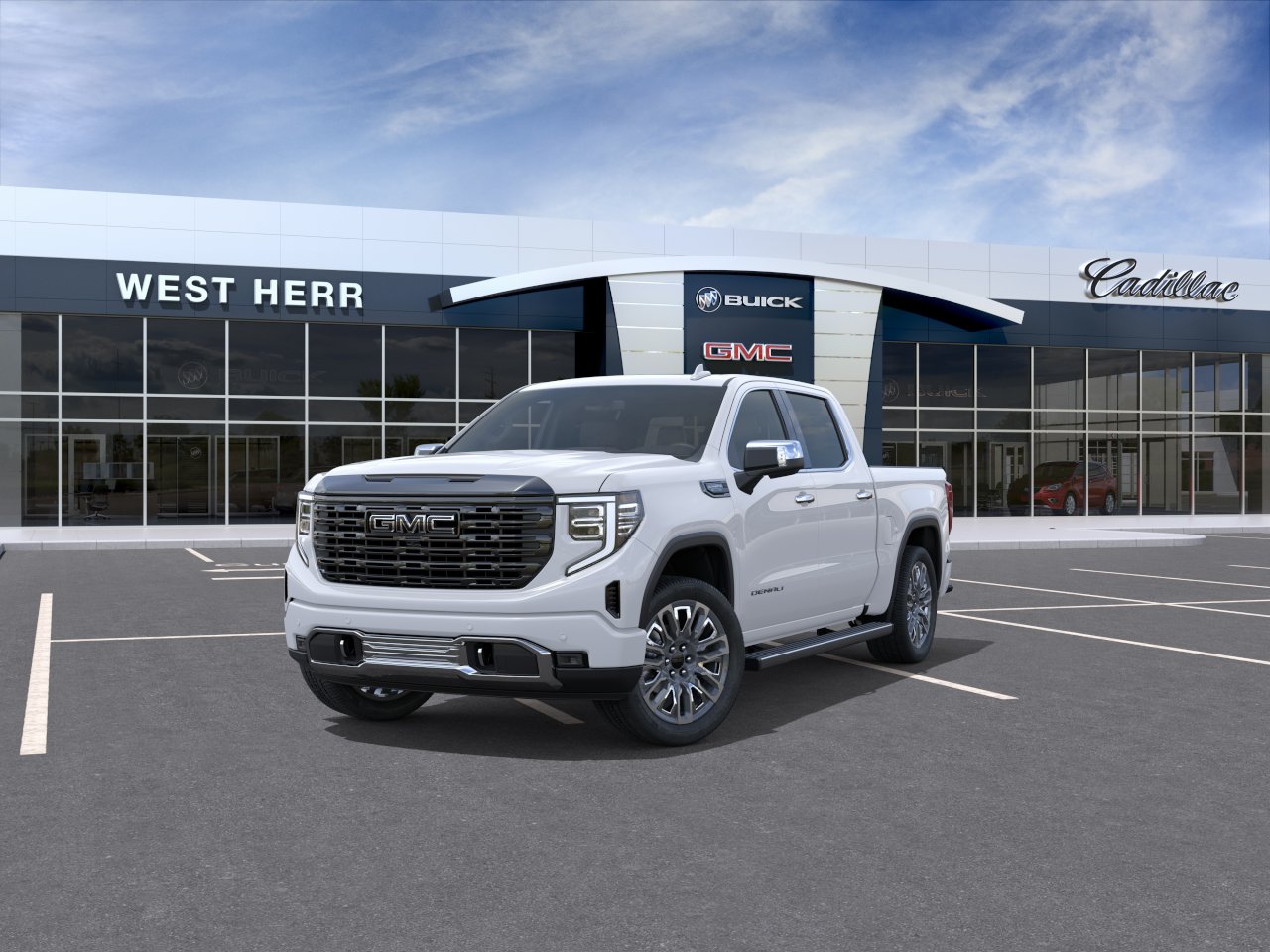 New 2026 Glacier White Tricoat GMC Denali Ultimate image 8