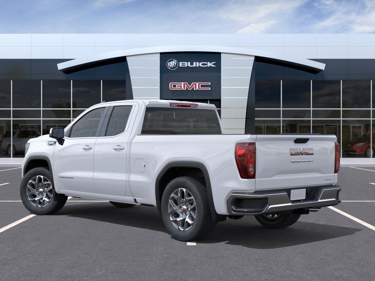 New 2026 Summit White GMC SLE image 3