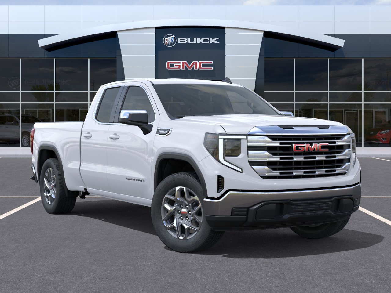 New 2026 Summit White GMC SLE image 7
