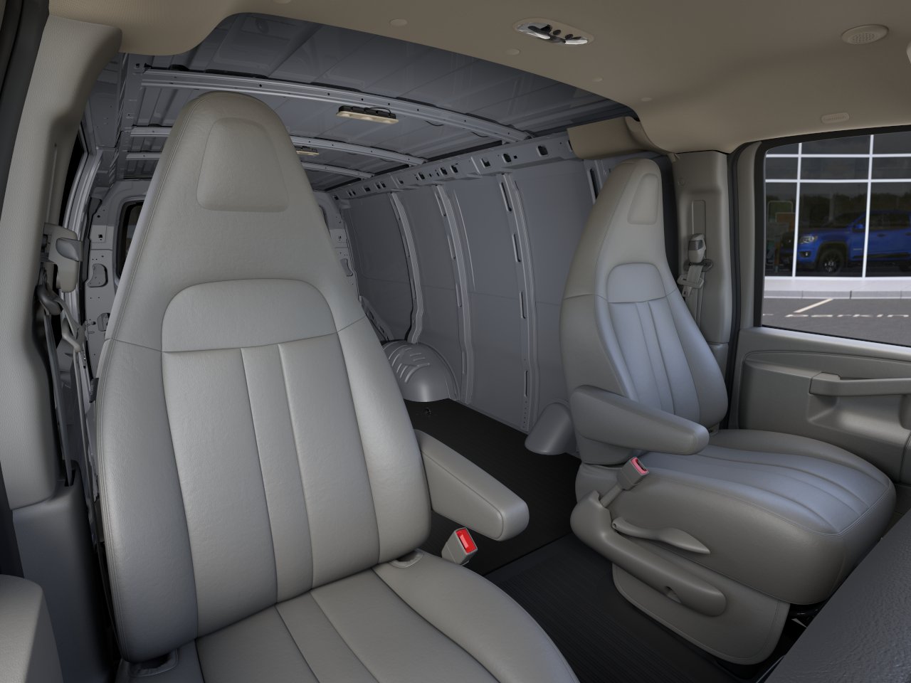 New 2026 Summit White GMC Work Van image 16