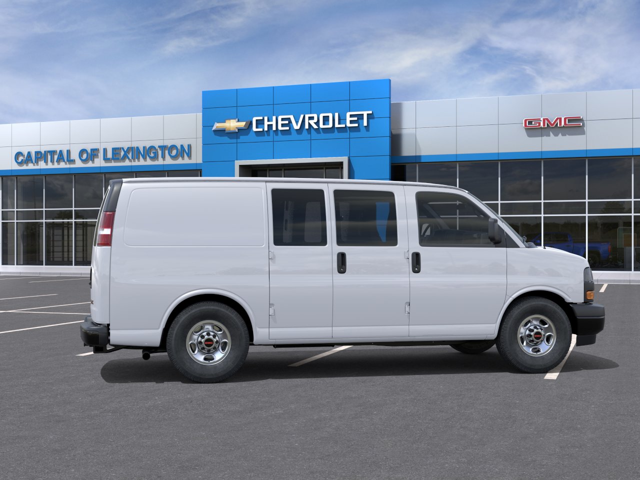 New 2026 Summit White GMC Work Van image 5