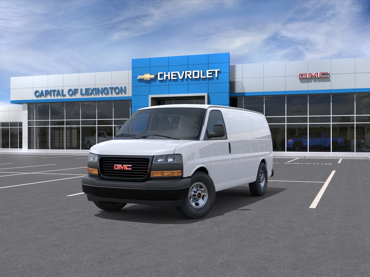 New 2026 Summit White GMC Work Van image 8