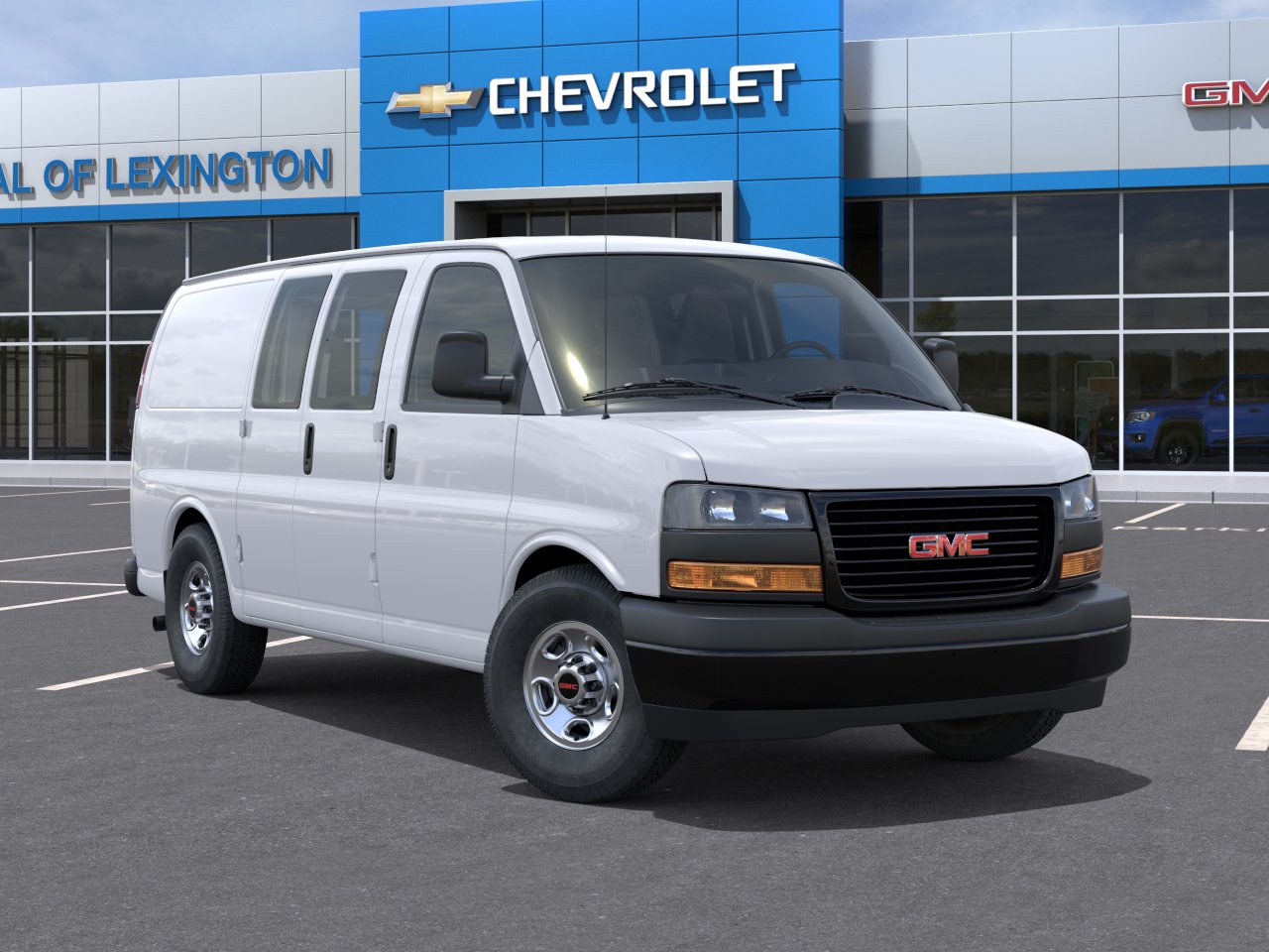 New 2026 Summit White GMC Work Van image 7