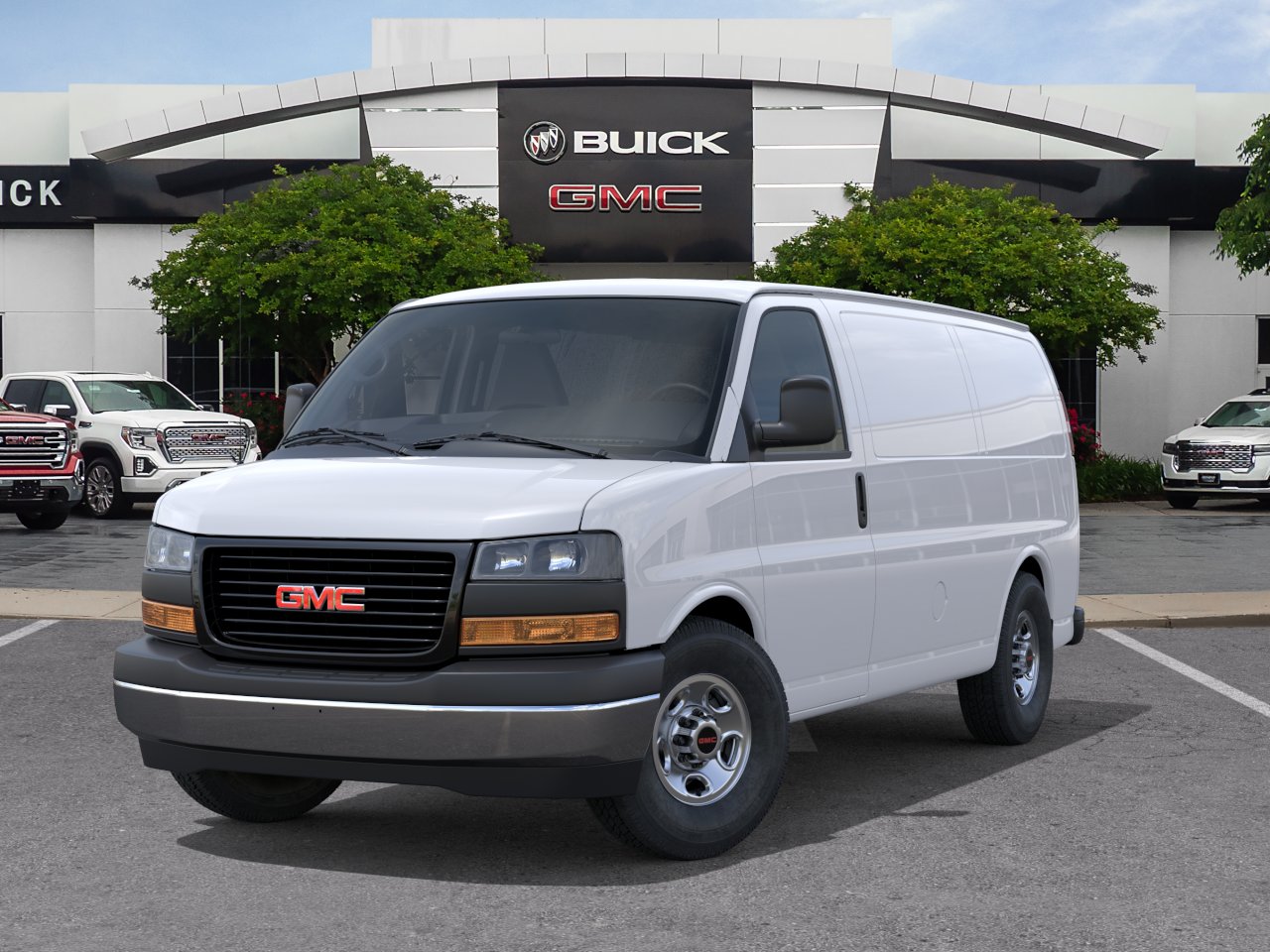New 2026 Summit White GMC Work Van image 32