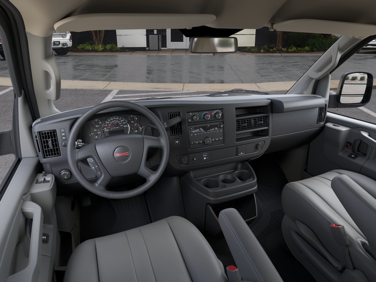 New 2026 Summit White GMC Work Van image 41