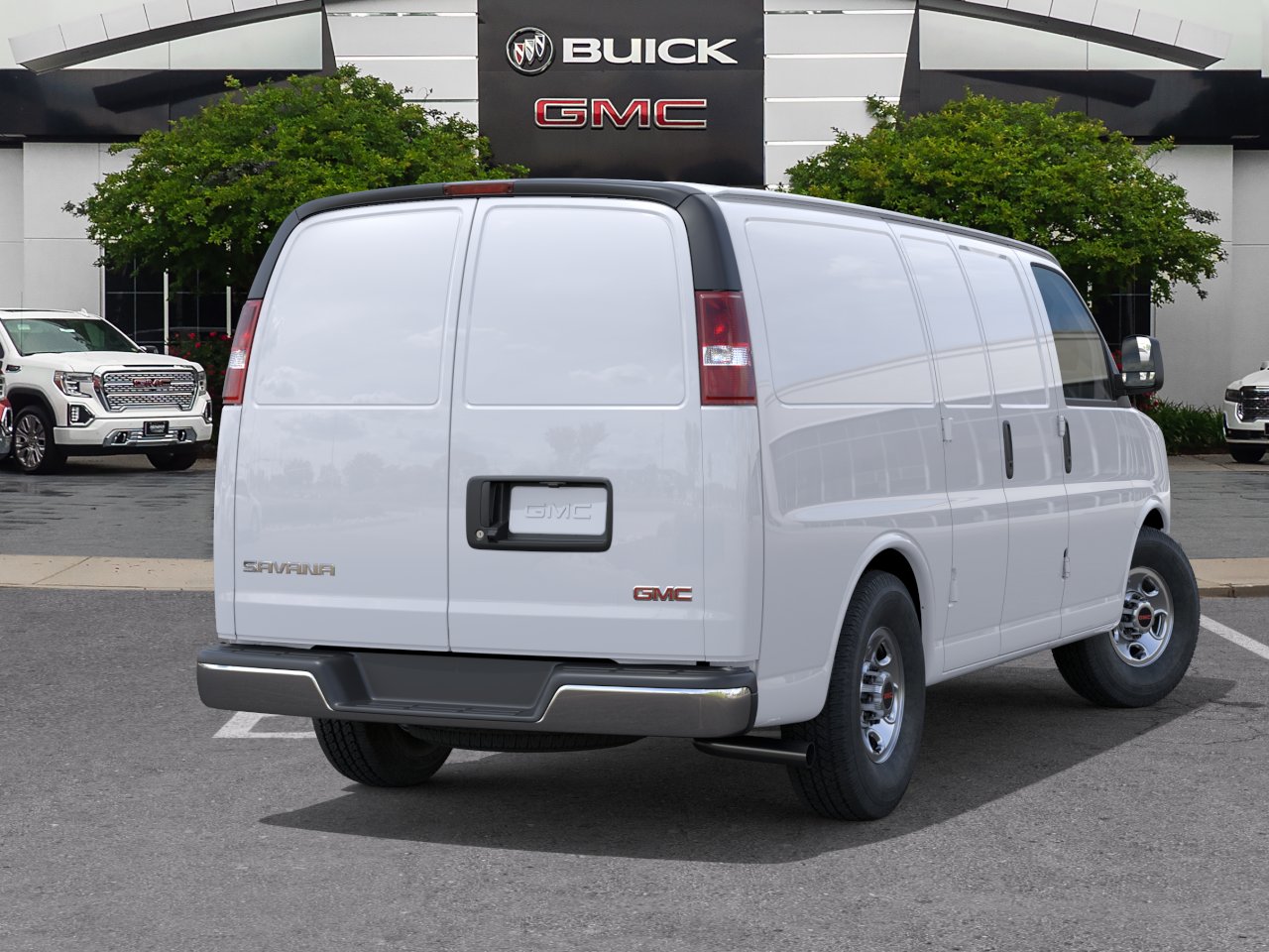 New 2026 Summit White GMC Work Van image 30