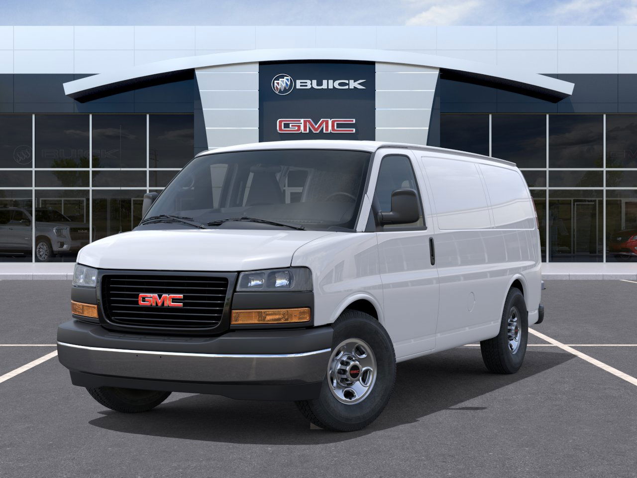 New 2026 Summit White GMC Work Van image 30