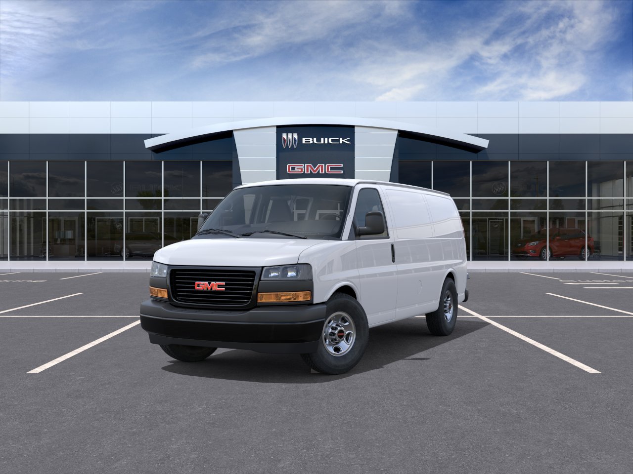 New 2026 Summit White GMC Work Van image 23