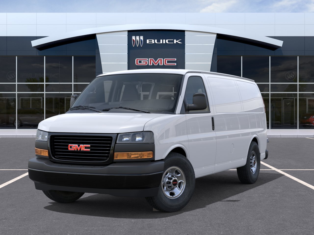 New 2026 Summit White GMC Work Van image 21