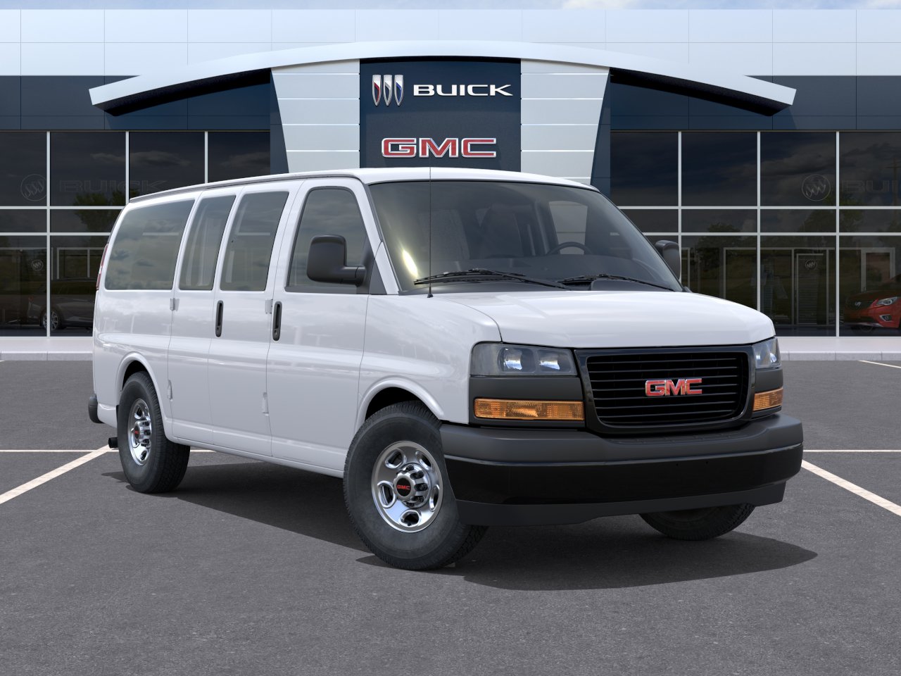 New 2026 Summit White GMC Work Van image 22