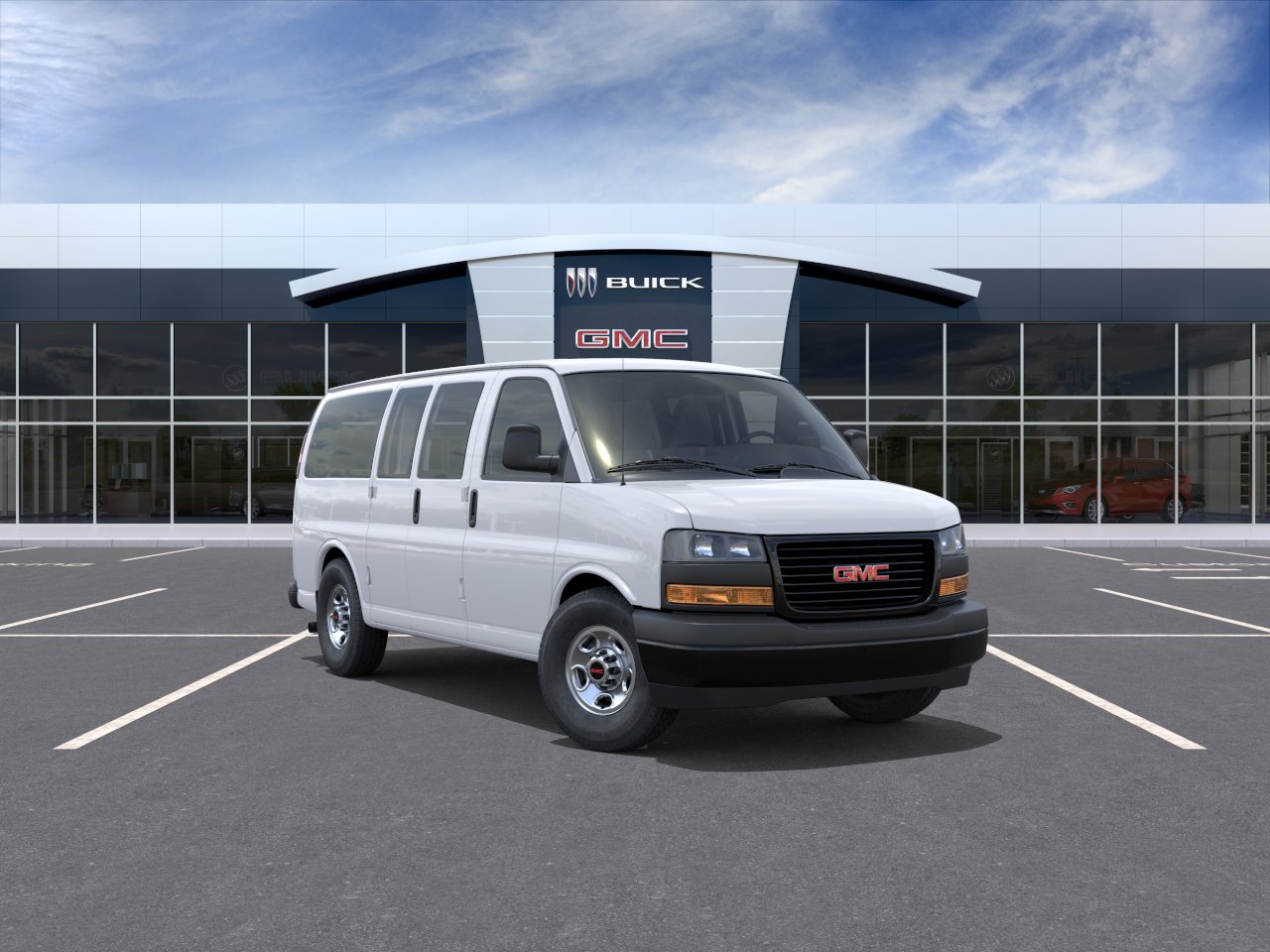 New 2026 Summit White GMC Work Van image 16