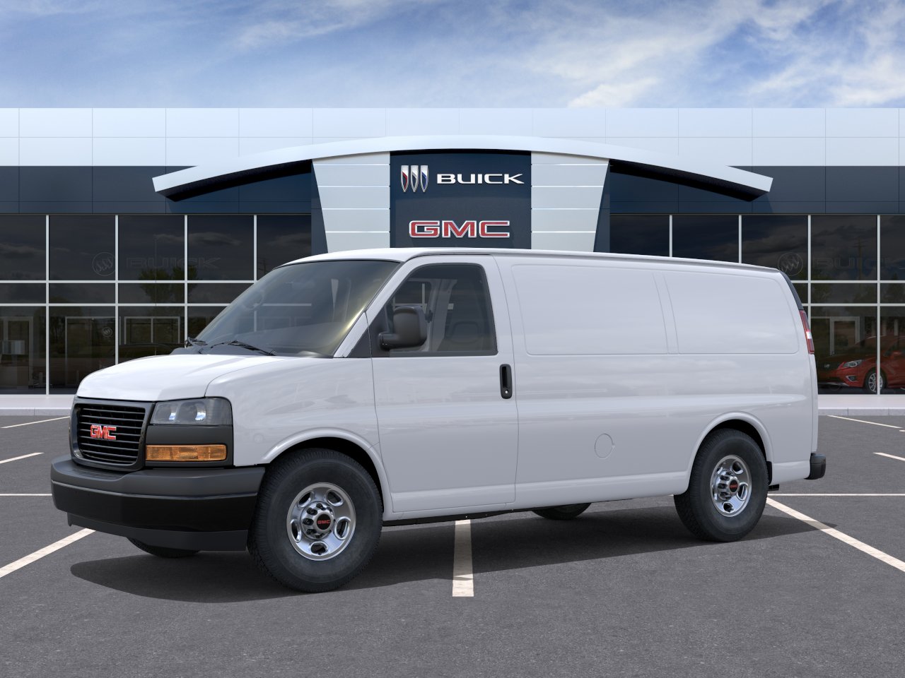 New 2026 Summit White GMC Work Van image 17