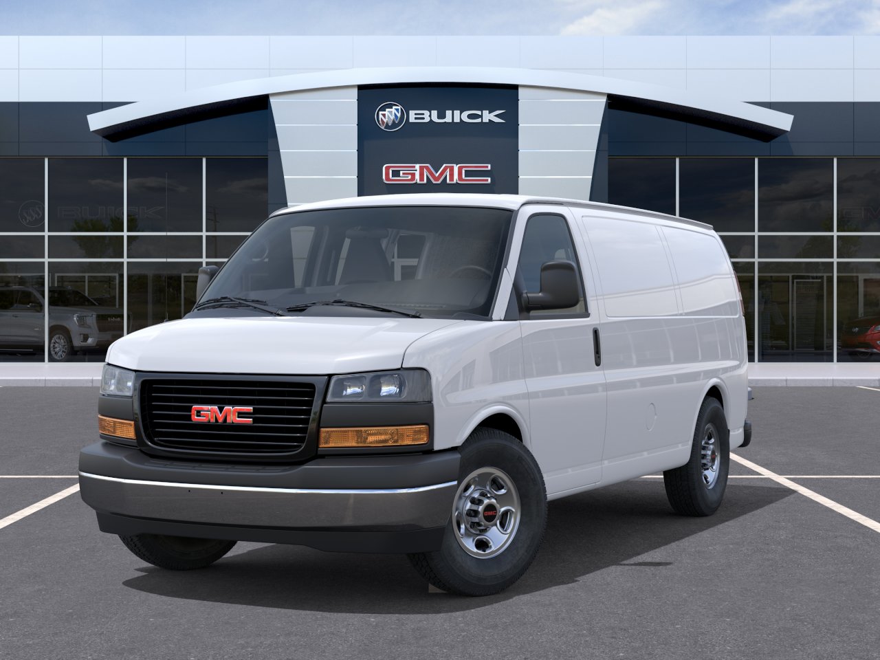 New 2026 Summit White GMC Work Van image 30