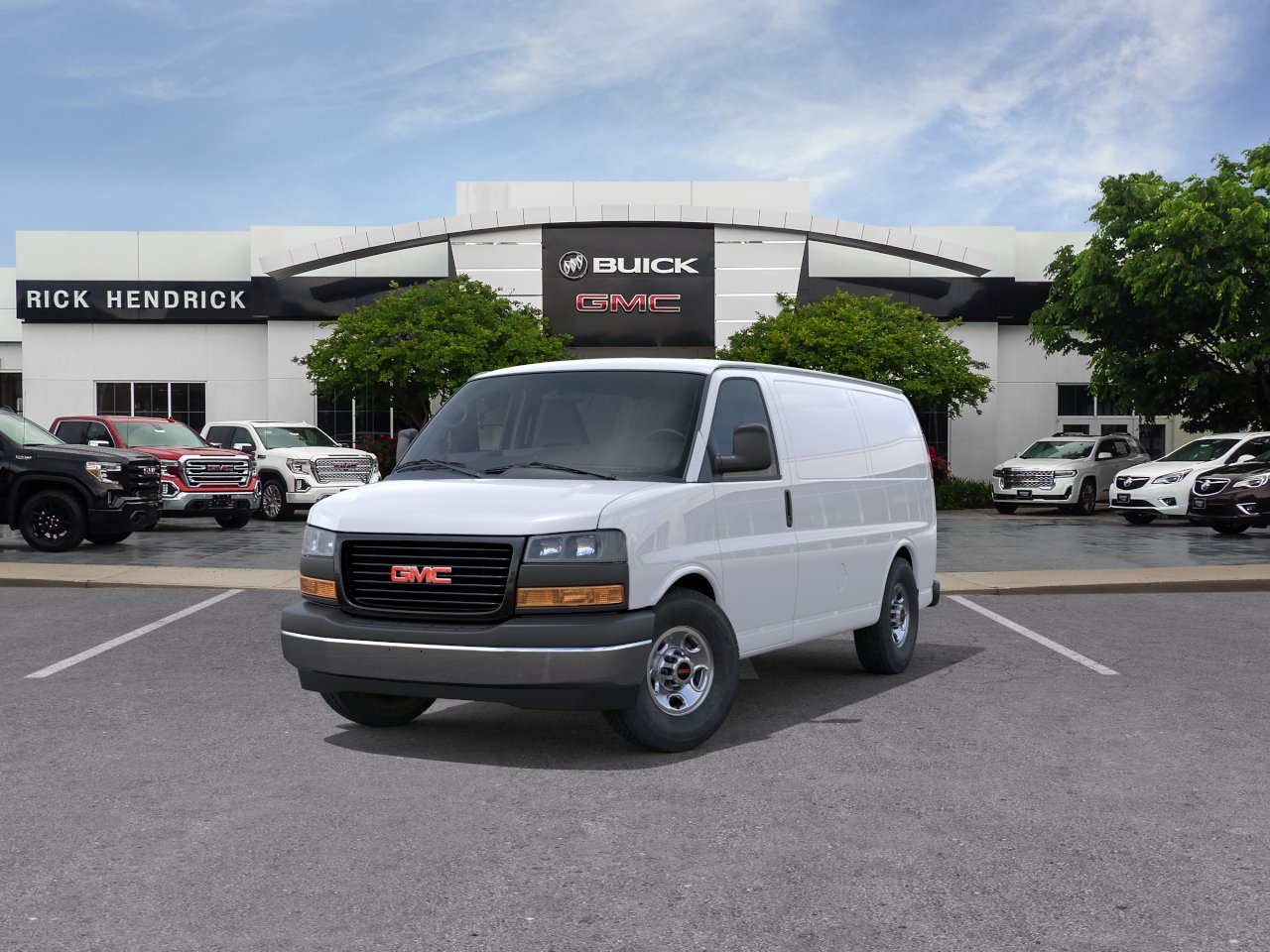 New 2026 Summit White GMC Work Van image 33