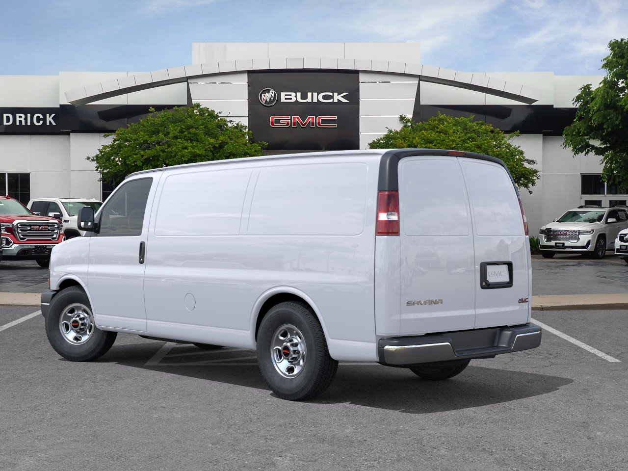New 2026 Summit White GMC Work Van image 28