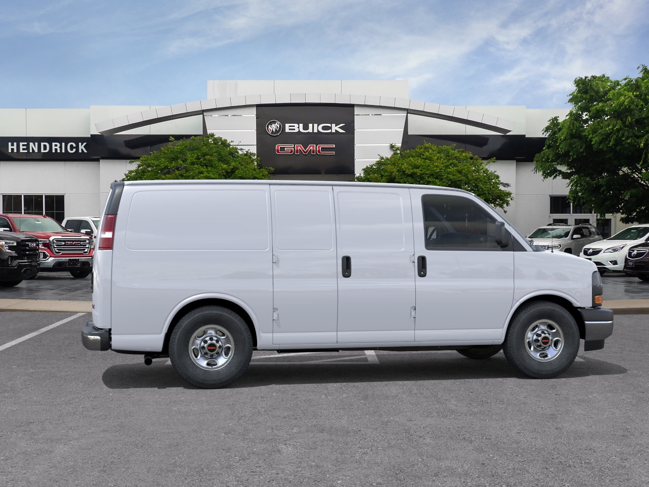New 2026 Summit White GMC Work Van image 30