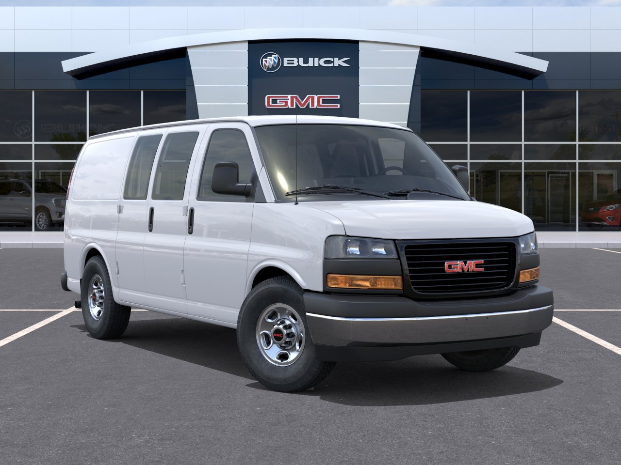 New 2026 Summit White GMC Work Van image 31