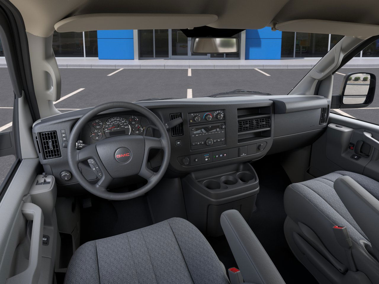 New 2025 Summit White GMC Work Van image 41