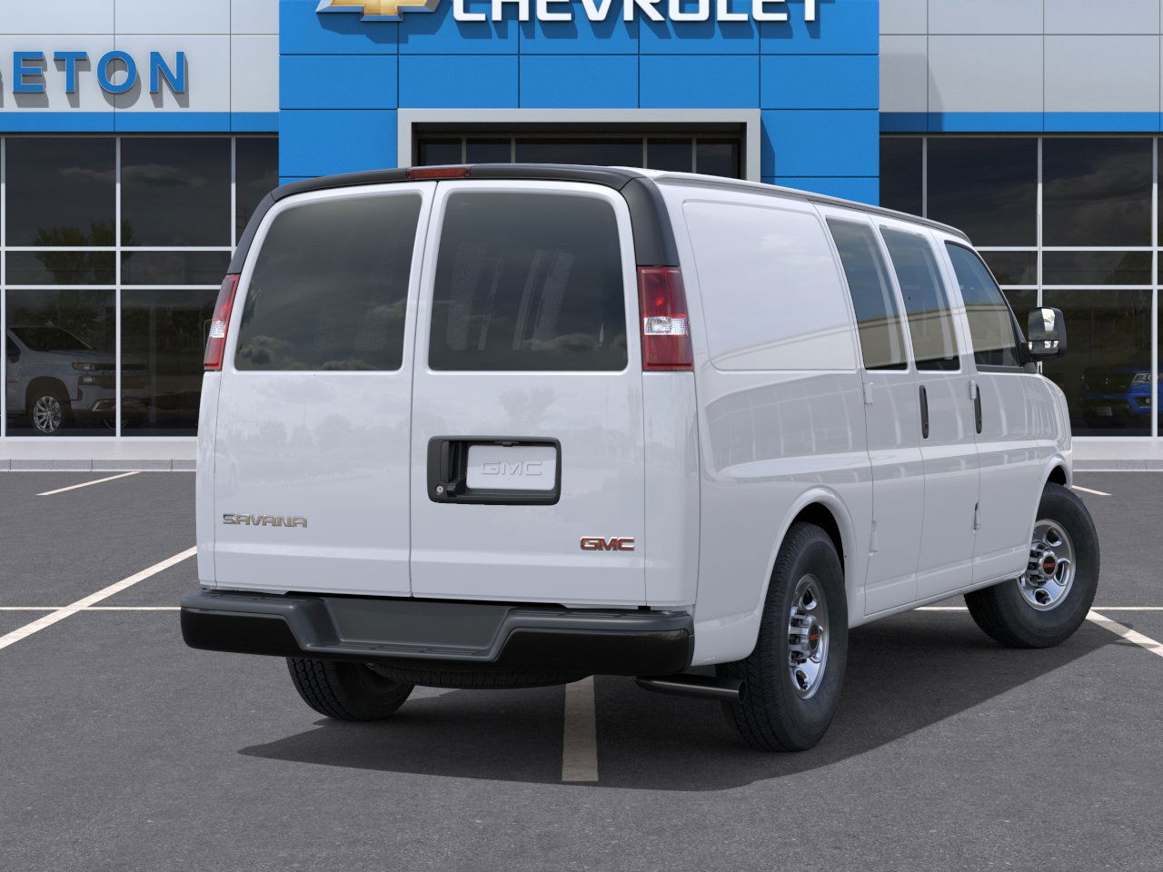 New 2025 Summit White GMC Work Van image 30