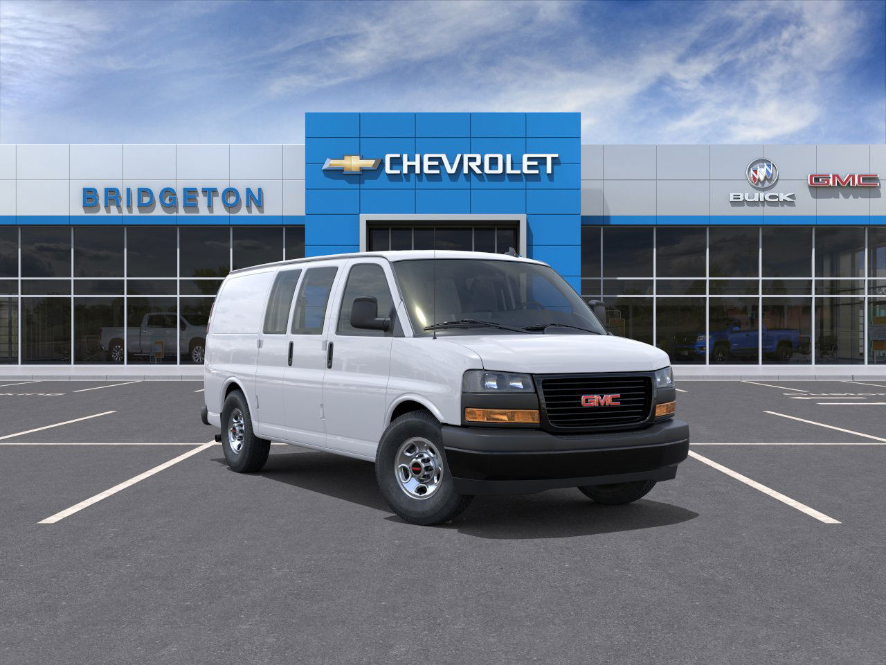 New 2025 Summit White GMC Work Van image 27