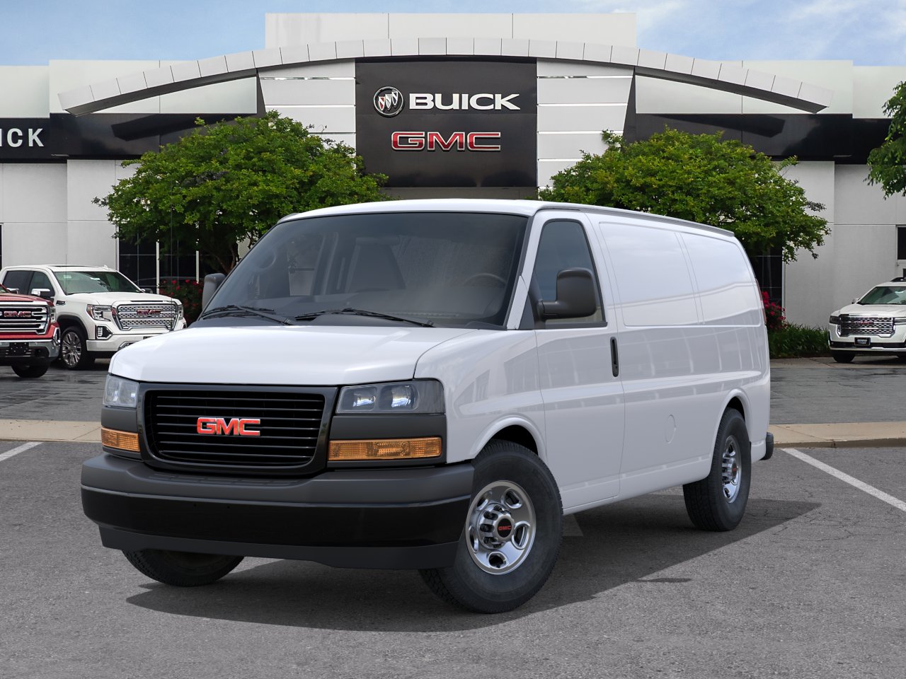 New 2026 Summit White GMC Work Van image 31