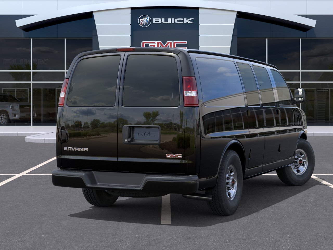 New 2026 Onyx Black GMC Work Van image 28