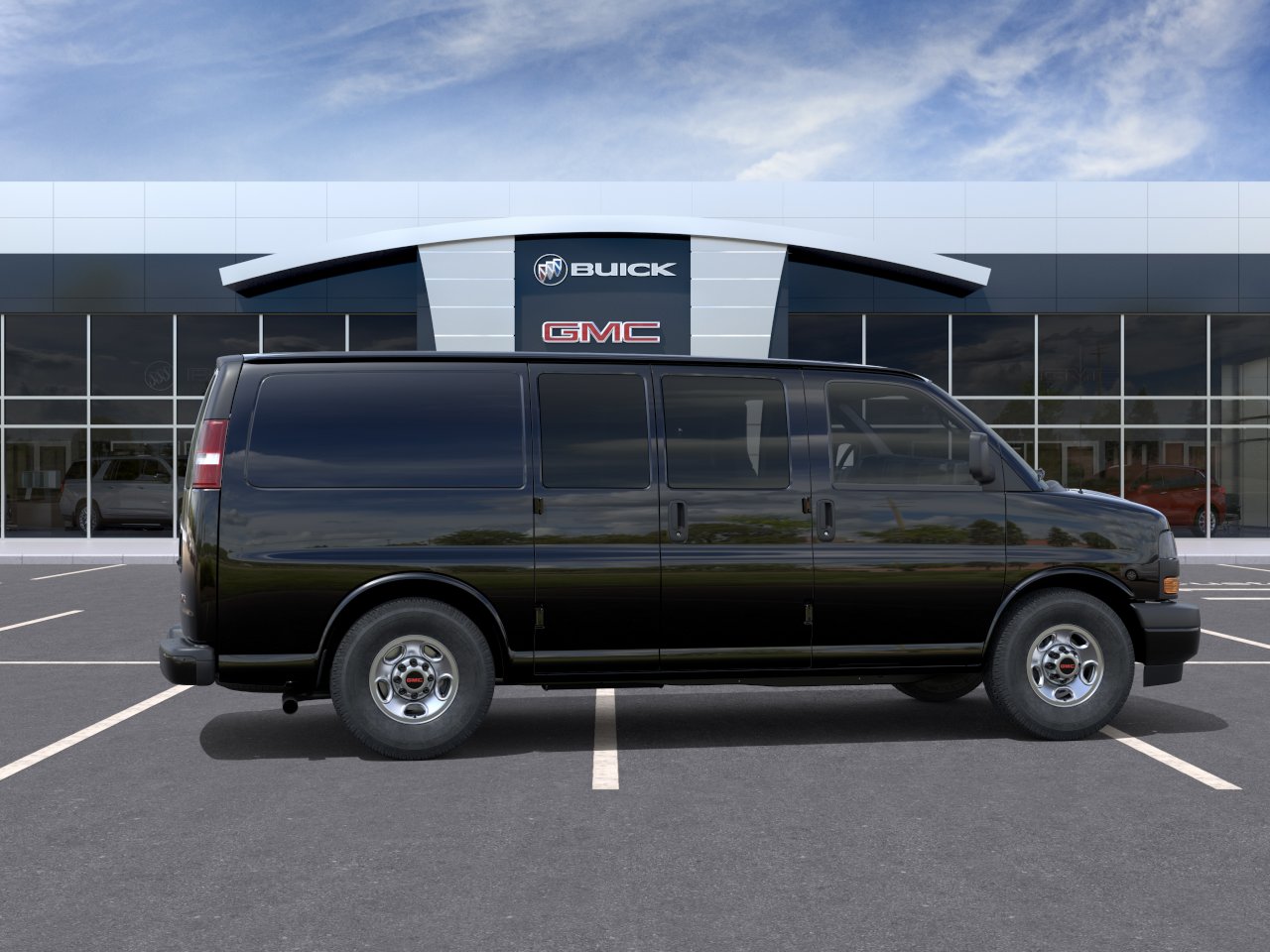 New 2026 Onyx Black GMC Work Van image 29