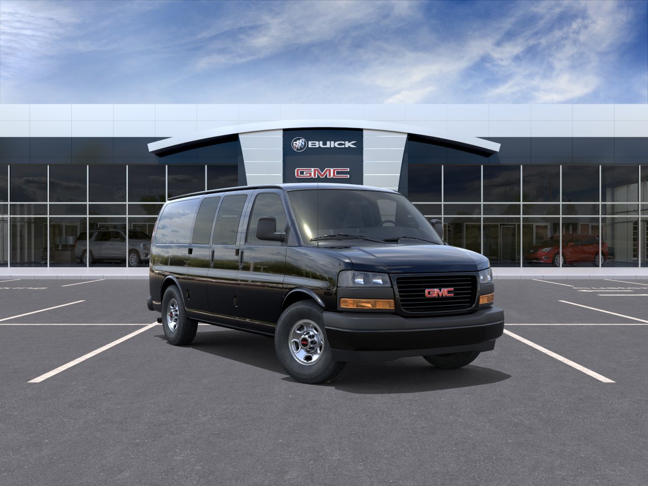 New 2026 Onyx Black GMC Work Van image 25