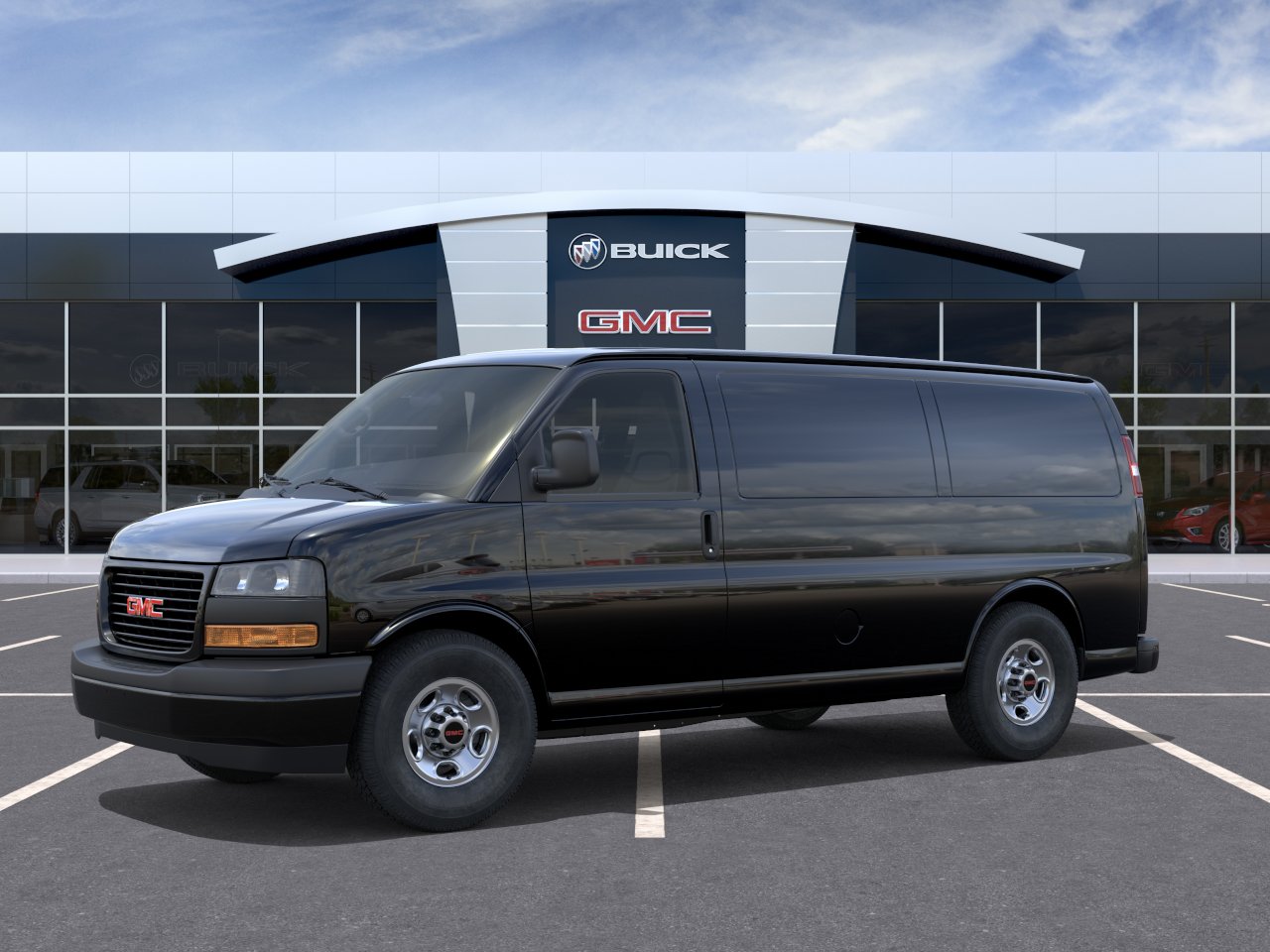 New 2026 Onyx Black GMC Work Van image 26