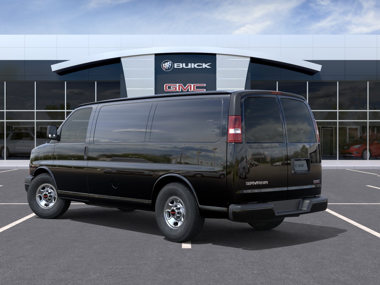 New 2026 Onyx Black GMC Work Van image 27