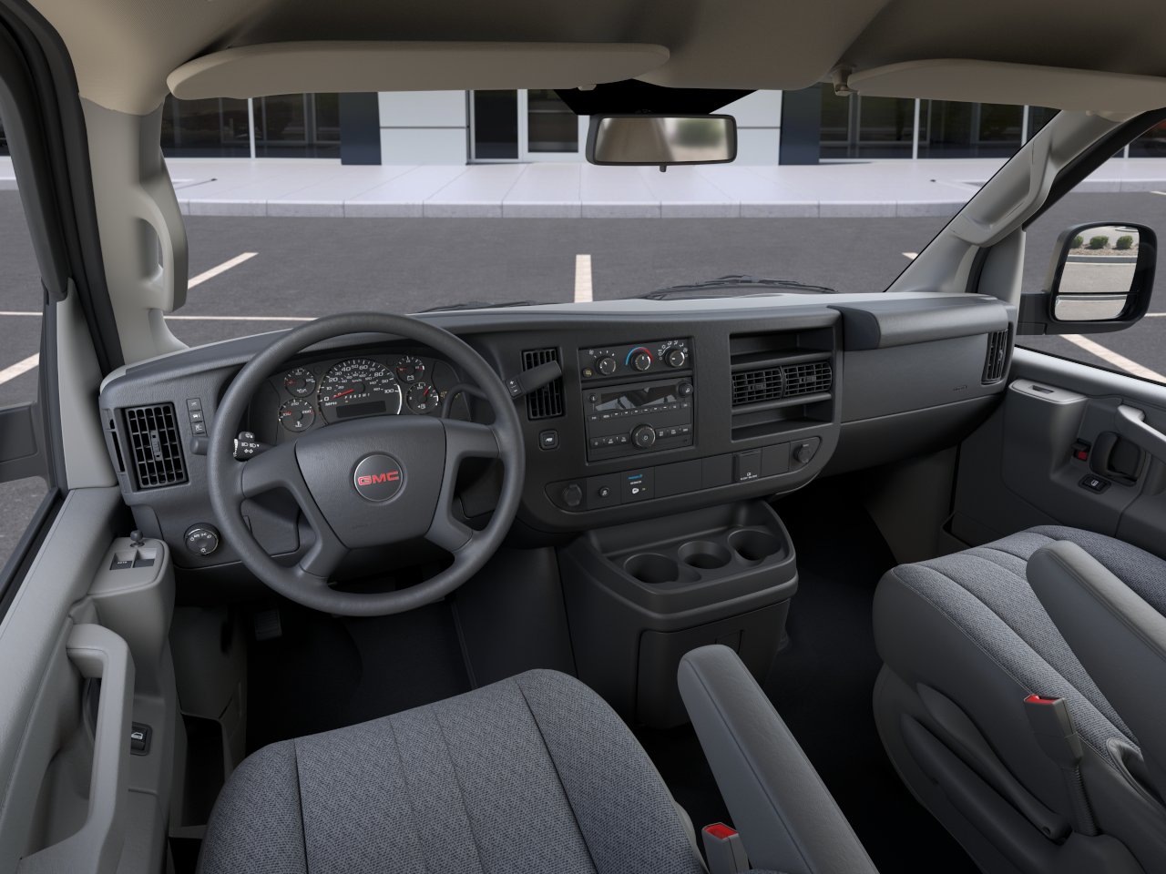 New 2026 Onyx Black GMC Work Van image 39