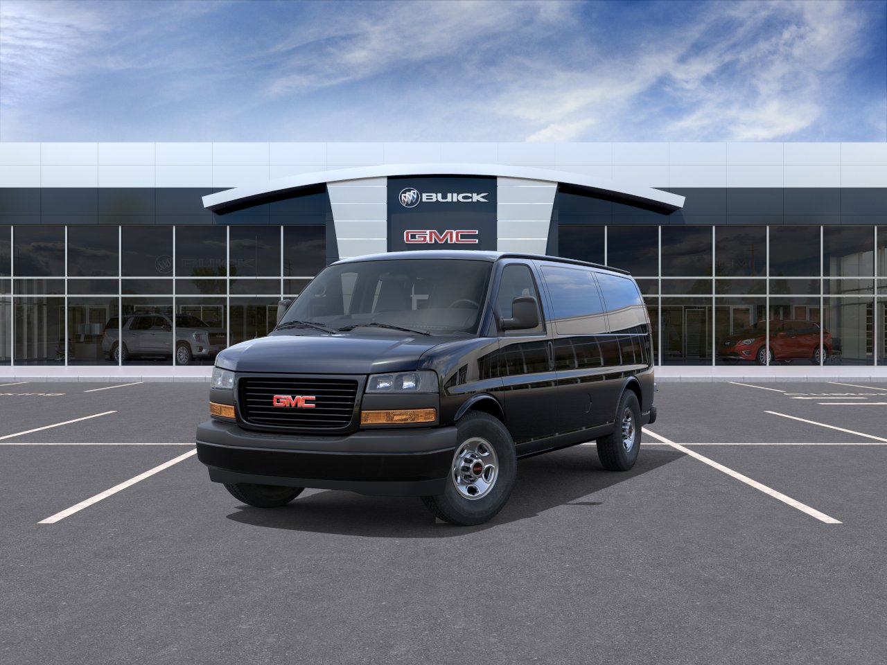 New 2026 Onyx Black GMC Work Van image 32