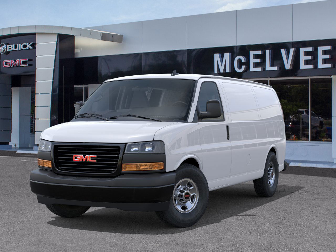 New 2026 Summit White GMC Work Van image 30
