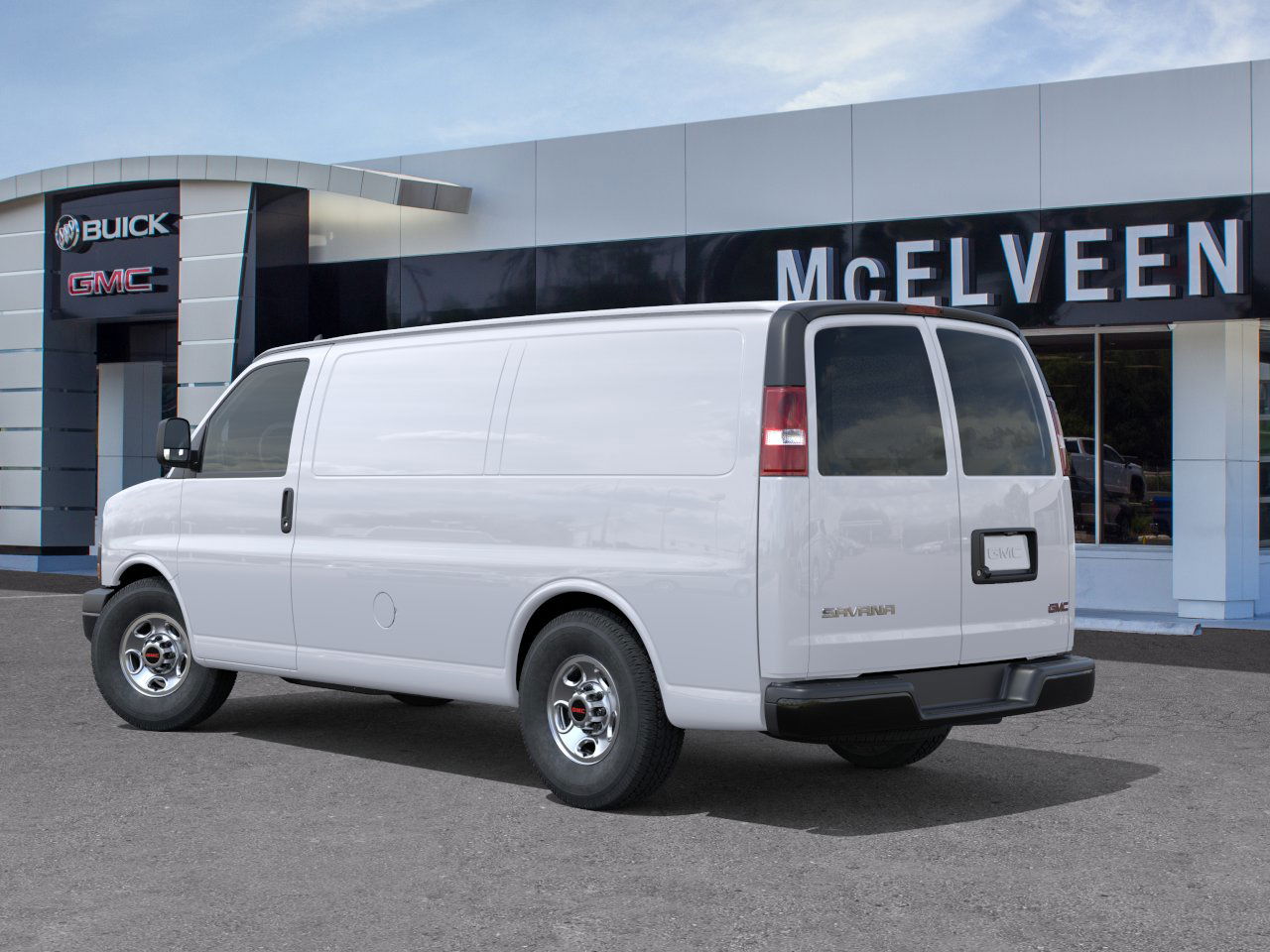New 2026 Summit White GMC Work Van image 27