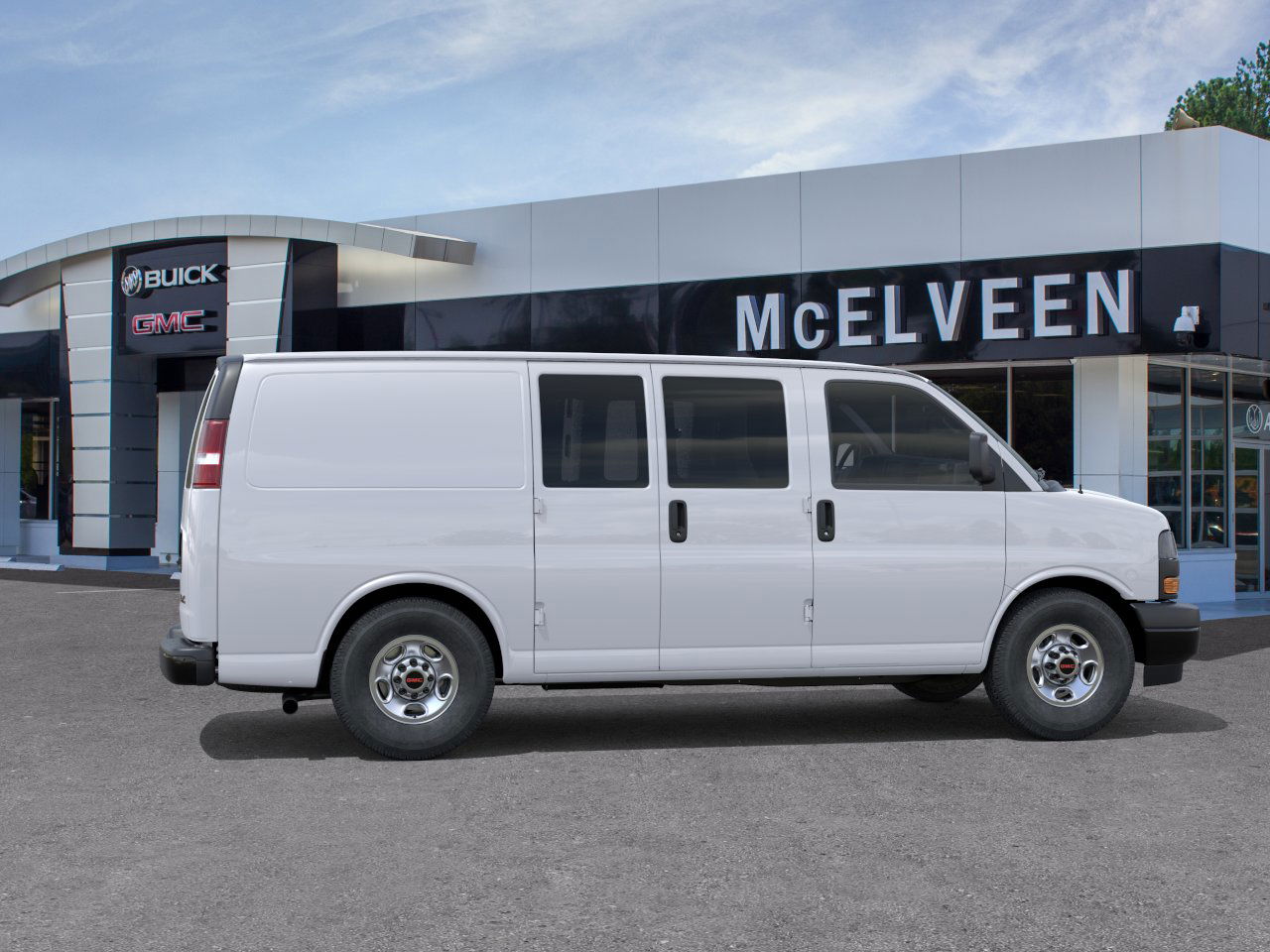 New 2026 Summit White GMC Work Van image 29