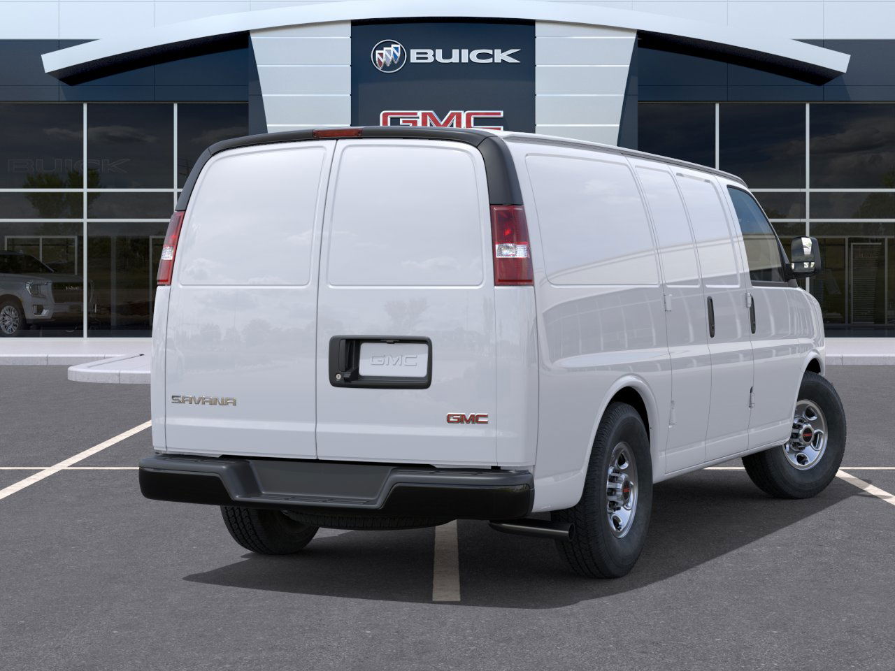 New 2026 Summit White GMC Work Van image 4