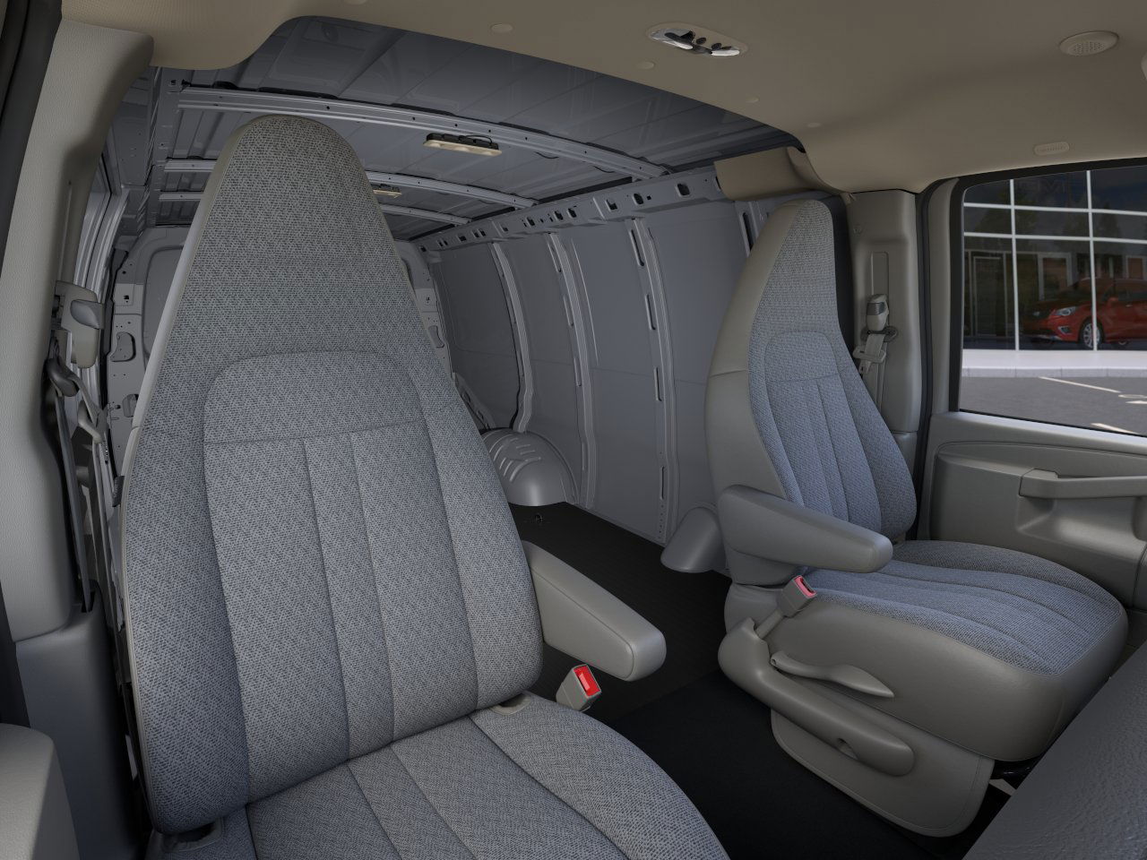 New 2026 Summit White GMC Work Van image 16