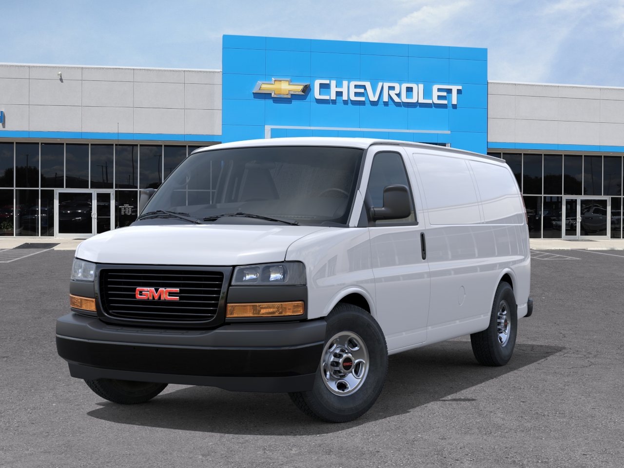 New 2026 Summit White GMC Work Van image 6