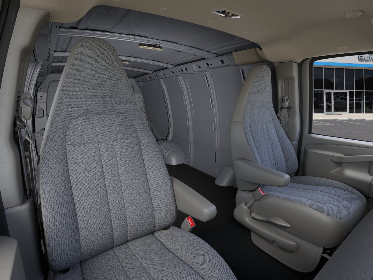 New 2026 Summit White GMC Work Van image 16