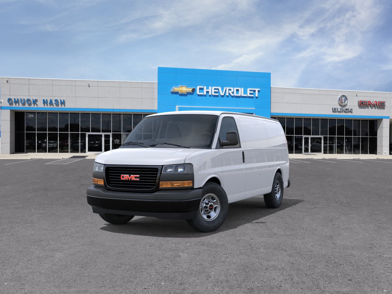 New 2026 Summit White GMC Work Van image 8