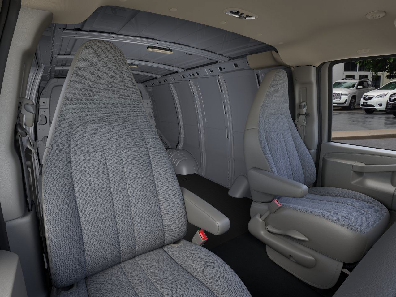 New 2026 Summit White GMC Work Van image 42