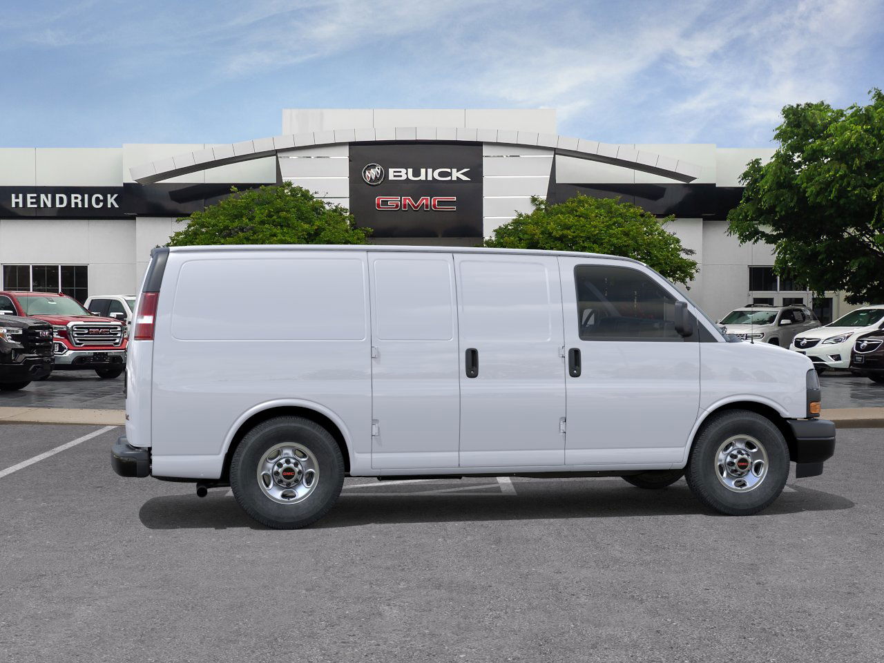 New 2026 Summit White GMC Work Van image 31