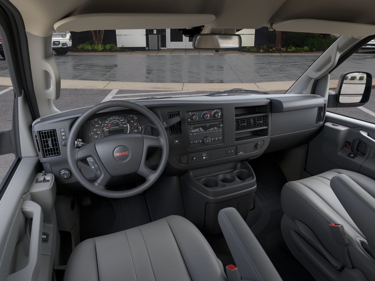 New 2026 Summit White GMC Work Van image 40