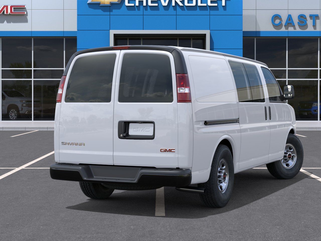 New 2026 Summit White GMC Work Van image 28