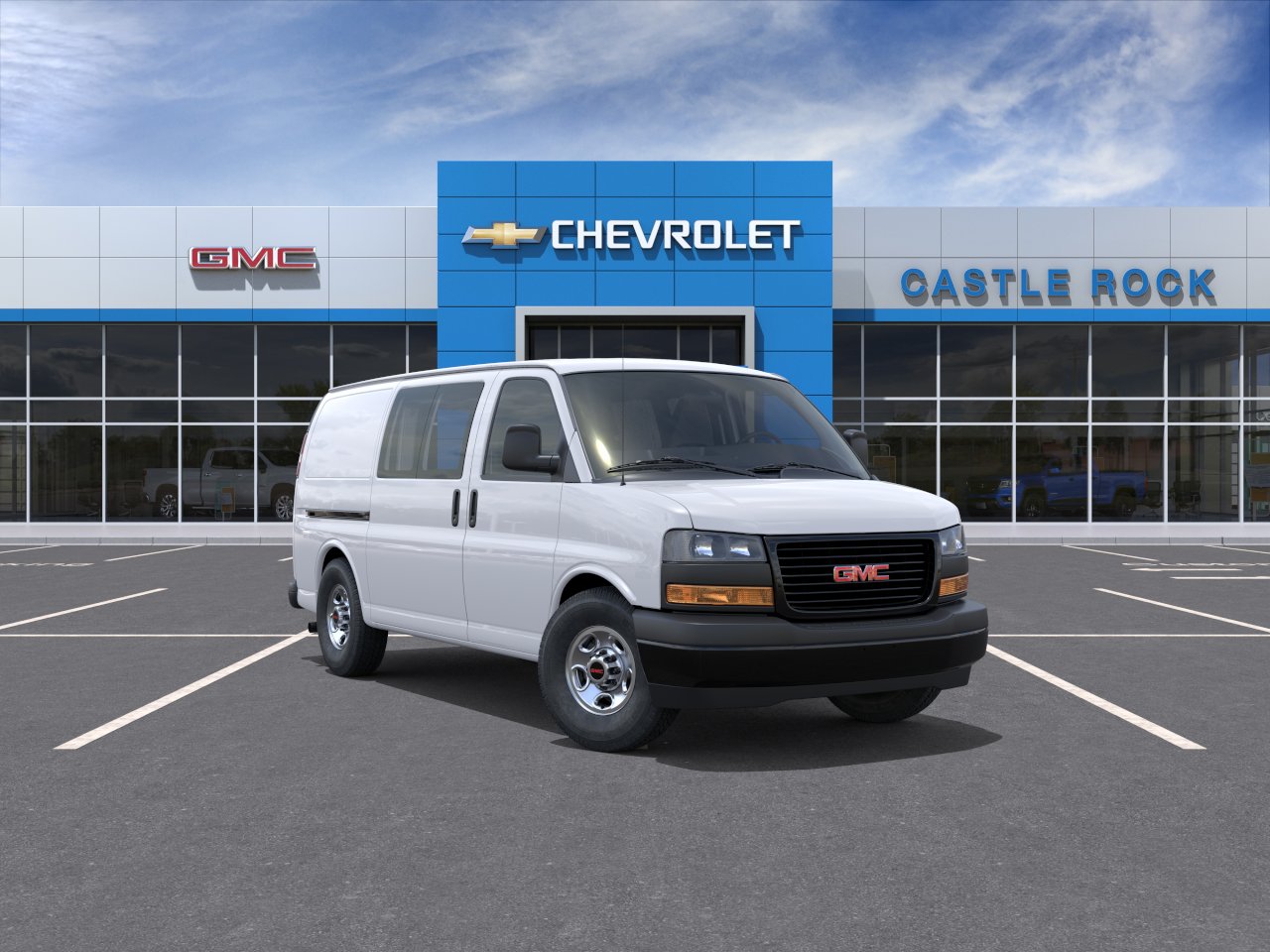 New 2026 Summit White GMC Work Van image 25