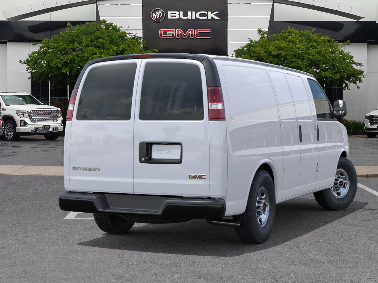 New 2026 Summit White GMC Work Van image 30