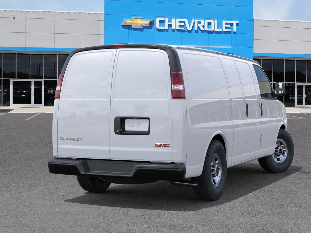 New 2026 Summit White GMC Work Van image 4