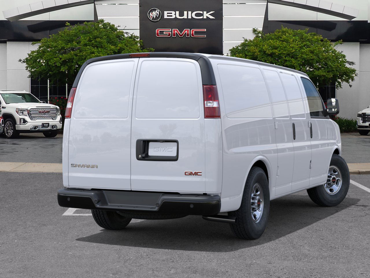 New 2026 Summit White GMC Work Van image 30